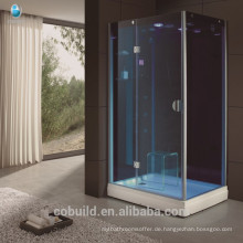 K-712 blau gehärtetem Glas Jet Massage Dampf Dusche Zimmer Guangdong Haushaltsartikel